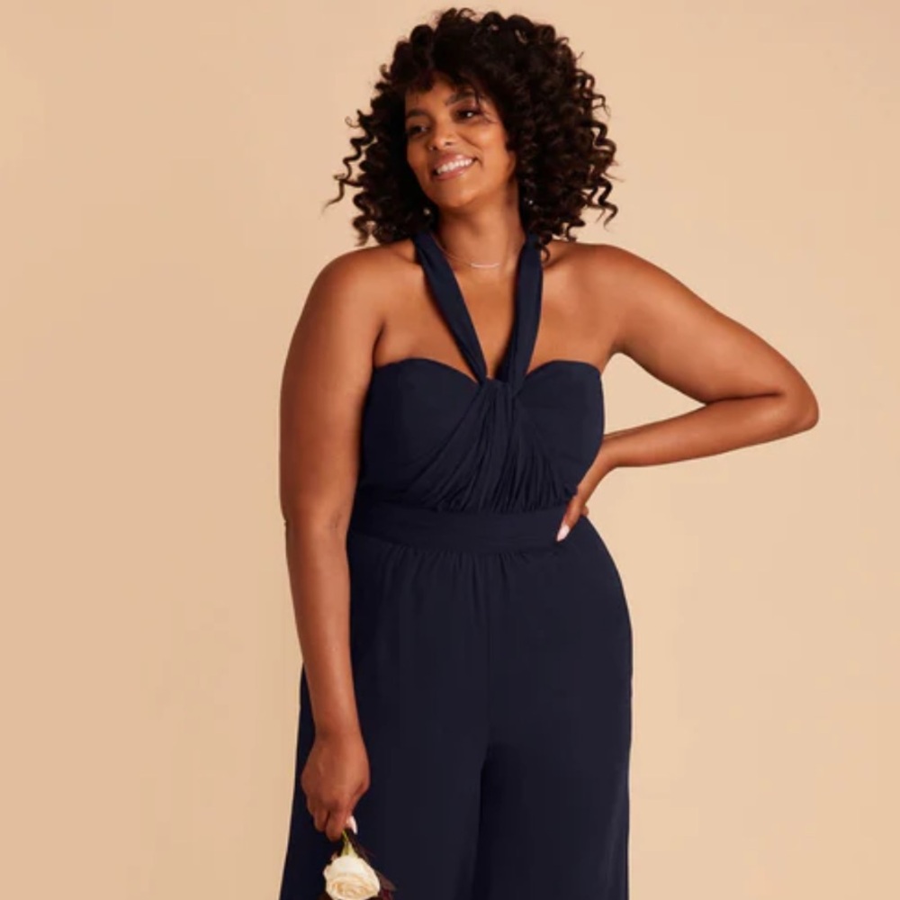 Black Convertible Jumpsuit - Birdy Grey